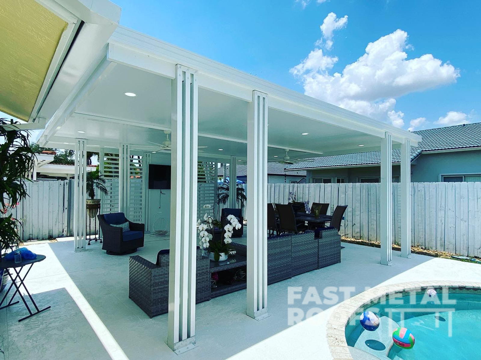 Pergolas for patios or terraces